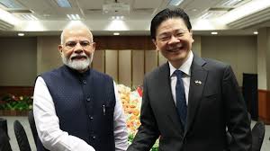 भारत–सिंगापुर के बीच रक्षा सहयोग को लेकर अहम बैठक, साइबर और डिजिटल युद्ध क्षमताओं पर विशेष जोर भारत–सिंगापुर के बीच रक्षा सहयोग को लेकर अहम बैठक, साइबर और डिजिटल युद्ध क्षमताओं पर विशेष जोर