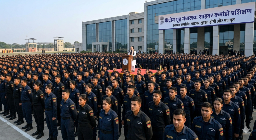 केंद्रीय गृह मंत्रालय का बड़ा कदम: 5000 साइबर कमांडो करेंगे प्रशिक्षण, साइबर सुरक्षा होगी और मजबूत केंद्रीय गृह मंत्रालय का बड़ा कदम: 5000 साइबर कमांडो करेंगे प्रशिक्षण, साइबर सुरक्षा होगी और मजबूत