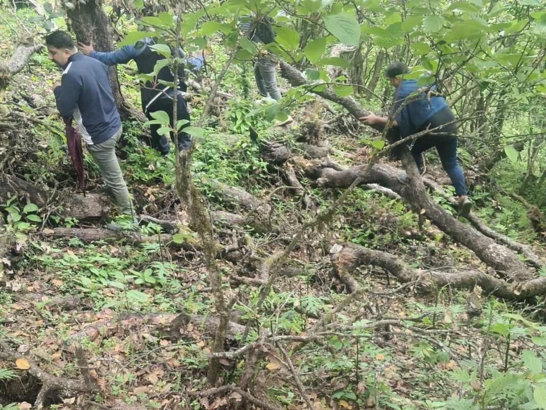 उत्तरकाशी: लापता ट्रेकर की तलाश तेज, हेलीकॉप्टर से किया गया हवाई सर्वेक्षण उत्तरकाशी: लापता ट्रेकर की तलाश तेज, हेलीकॉप्टर से किया गया हवाई सर्वेक्षण