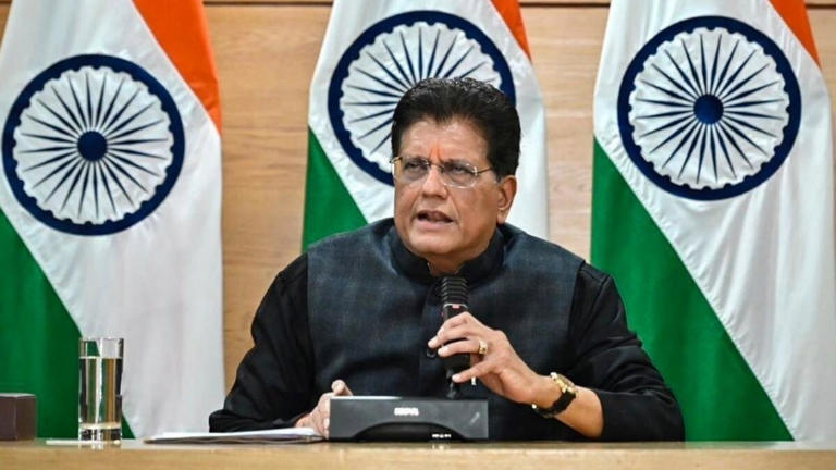 भारत-अमेरिका व्यापार समझौता जुलाई तक होने की संभावना: पियूष गोयल भारत-अमेरिका व्यापार समझौता जुलाई तक होने की संभावना: पियूष गोयल