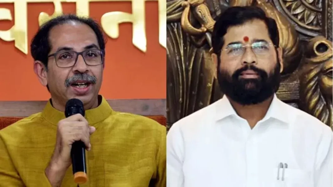 शिवसेना स्थापना दिवस पर सियासी घमासान, शिंदे और उद्धव गुट में तीखी जुबानी जंग; ‘शोले’ और ‘टाइगर-डॉग्स’ के तंज से माहौल गर्म शिवसेना स्थापना दिवस पर सियासी घमासान, शिंदे और उद्धव गुट में तीखी जुबानी जंग; ‘शोले’ और ‘टाइगर-डॉग्स’ के तंज से माहौल गर्म