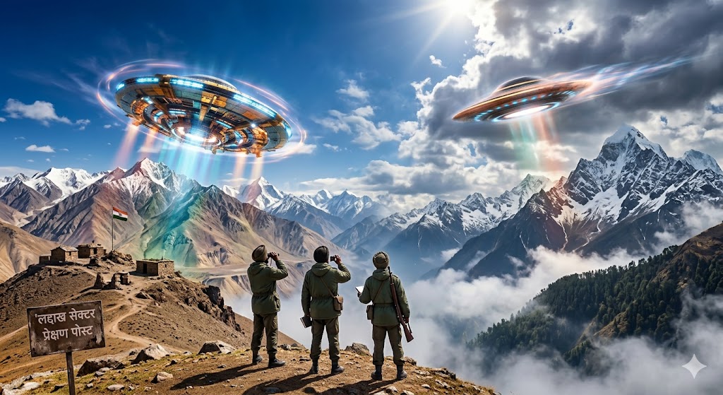 लद्दाख और सिक्किम में 1968 के UFO देखे जाने का खुलासा लद्दाख और सिक्किम में 1968 के UFO देखे जाने का खुलासा