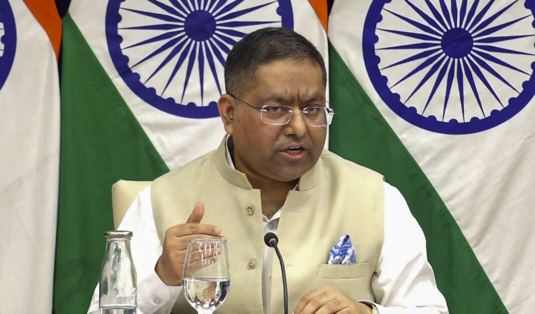 निज्जर मामले की कनाडाई जांच पर भारत की नजर, अंतरराष्ट्रीय संगठित अपराध के खिलाफ सहयोग दोहराया निज्जर मामले की कनाडाई जांच पर भारत की नजर, अंतरराष्ट्रीय संगठित अपराध के खिलाफ सहयोग दोहराया