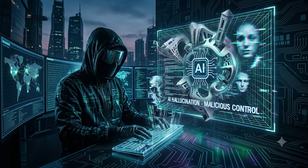 AI Squatting: आर्टिफिशियल इंटेलिजेंस की ‘हैलुसिनेशन’ बन रही साइबर अपराधियों का नया हथियार AI Squatting: आर्टिफिशियल इंटेलिजेंस की ‘हैलुसिनेशन’ बन रही साइबर अपराधियों का नया हथियार