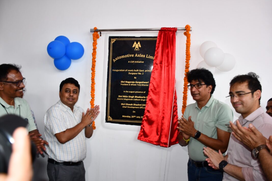 75 लाख रुपये की सीएसआर निधि से निर्मित राजकीय प्राथमिक विद्यालय दुर्गापुर नंबर-2 के नवनिर्मित भवन का डीएम ने किया लोकार्पण 75 लाख रुपये की सीएसआर निधि से निर्मित राजकीय प्राथमिक विद्यालय दुर्गापुर नंबर-2 के नवनिर्मित भवन का डीएम ने किया लोकार्पण