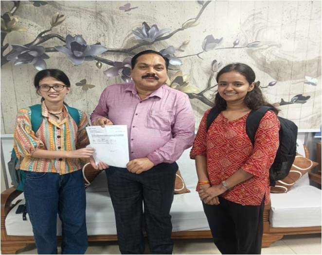 विश्वविद्यालय के विद्यार्थियों का कोडहुड कंपनी में चयन विश्वविद्यालय के विद्यार्थियों का कोडहुड कंपनी में चयन