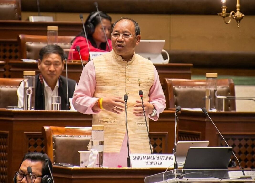 अरुणाचल में चीनी घुसपैठ की खबरें अफवाह, तक्सिंग सेक्टर पूरी तरह सुरक्षित: गृह मंत्री मामा नातुंग अरुणाचल में चीनी घुसपैठ की खबरें अफवाह, तक्सिंग सेक्टर पूरी तरह सुरक्षित: गृह मंत्री मामा नातुंग