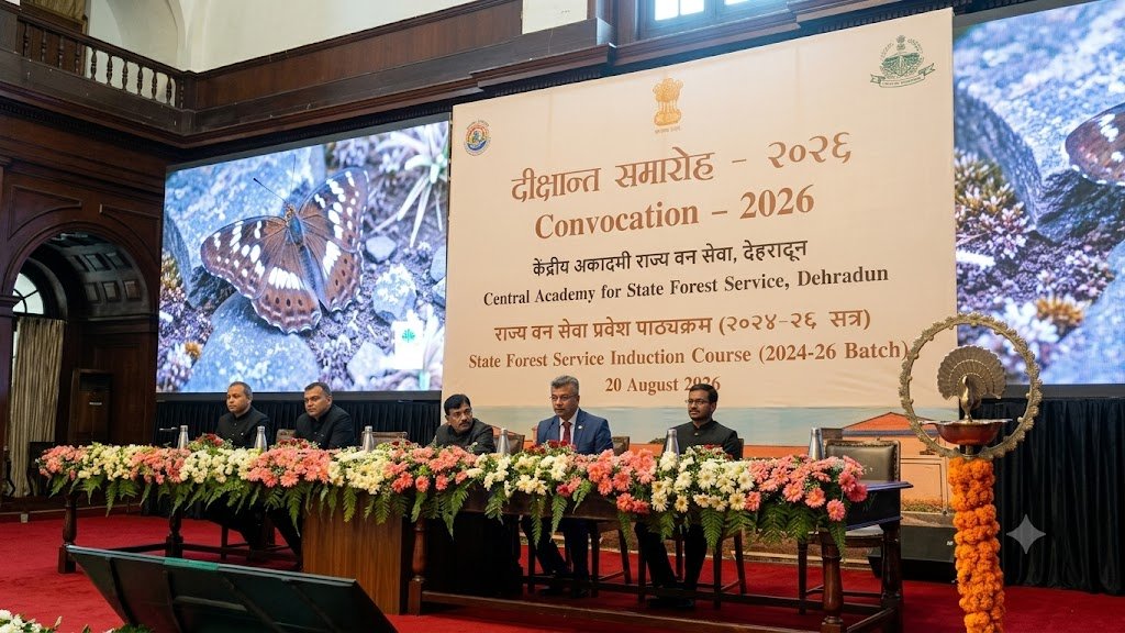 एफआरआई में दीक्षांत समारोह: देश को मिले 28 राज्य वन सेवा अधिकारी एफआरआई में दीक्षांत समारोह: देश को मिले 28 राज्य वन सेवा अधिकारी