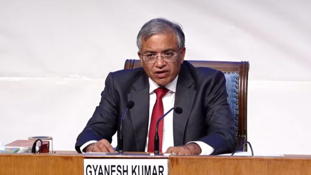 कठिन रास्तों के यात्री ज्ञानेश कुमार, अब 2029 लोकसभा चुनाव की कमान कठिन रास्तों के यात्री ज्ञानेश कुमार, अब 2029 लोकसभा चुनाव की कमान