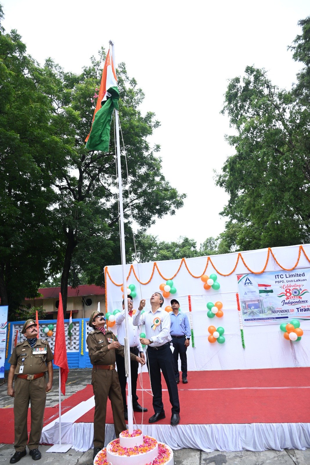लालकुआँ: कर्मशीलता, सुरक्षा और अनुशासन ही सच्ची स्वतंत्रता , आईटीसी पेपर मिल में धूमधाम से मना स्वतंत्रता दिवस लालकुआँ: कर्मशीलता, सुरक्षा और अनुशासन ही सच्ची स्वतंत्रता , आईटीसी पेपर मिल में धूमधाम से मना स्वतंत्रता दिवस