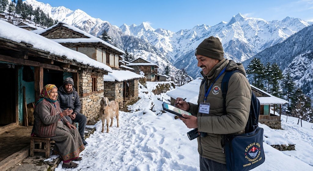 उत्तराखंड के बर्फीले इलाकों में आज से जनगणना, 131 गांवों में पहुंचेंगे प्रगणक उत्तराखंड के बर्फीले इलाकों में आज से जनगणना, 131 गांवों में पहुंचेंगे प्रगणक