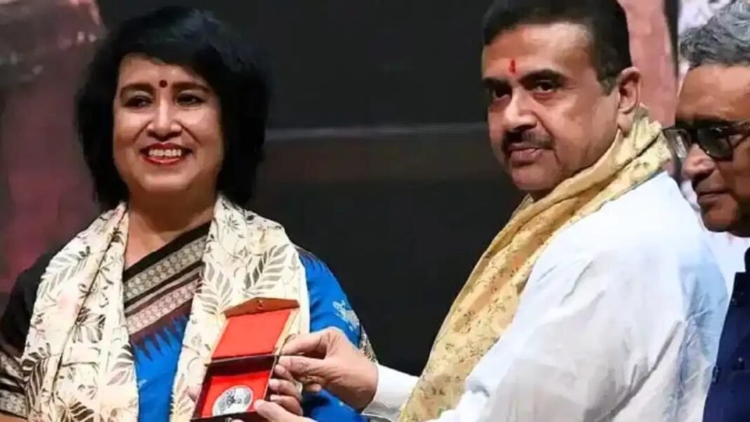 तस्लीमा नसरीन को बंगाल आने का खुला न्योता, शुभेंदु अधिकारी बोले- जितनी बार चाहें आएं, पूरी सुरक्षा मिलेगी तस्लीमा नसरीन को बंगाल आने का खुला न्योता, शुभेंदु अधिकारी बोले- जितनी बार चाहें आएं, पूरी सुरक्षा मिलेगी