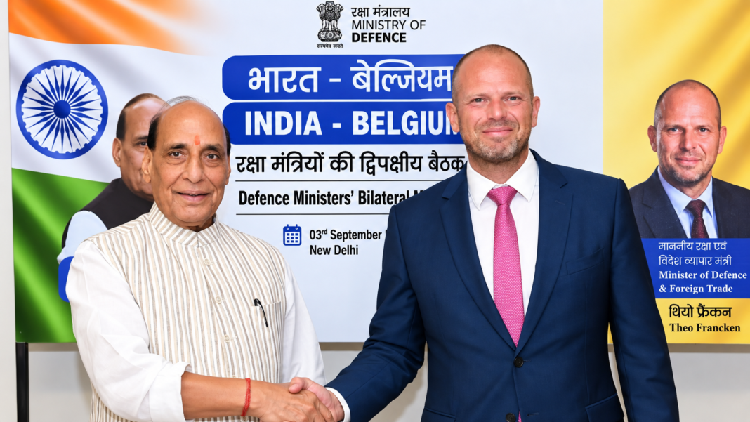 पाकिस्तान को हथियार नहीं देगा बेल्जियम, भारत को मिला आश्वासन; रक्षा सहयोग के 10 समझौतों पर हस्ताक्षर पाकिस्तान को हथियार नहीं देगा बेल्जियम, भारत को मिला आश्वासन; रक्षा सहयोग के 10 समझौतों पर हस्ताक्षर