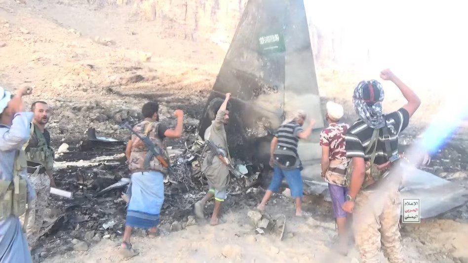 यमन में सऊदी F-15 लड़ाकू विमान मार गिराने का हूतियों का दावा, वीडियो भी जारी यमन में सऊदी F-15 लड़ाकू विमान मार गिराने का हूतियों का दावा, वीडियो भी जारी