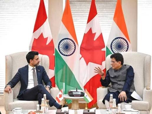 ओटावा में भारत-कनाडा CEPA वार्ता का पांचवां दौर शुरू, 2026 के अंत तक समझौता पूरा करने का लक्ष्य ओटावा में भारत-कनाडा CEPA वार्ता का पांचवां दौर शुरू, 2026 के अंत तक समझौता पूरा करने का लक्ष्य