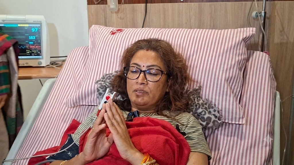 गिरधारी साहू की पहली शादी की जानकारी नहीं थी: रेखा आर्य, अस्पताल से दिया बयान; न्याय मिलने की जताई उम्मीद गिरधारी साहू की पहली शादी की जानकारी नहीं थी: रेखा आर्य, अस्पताल से दिया बयान; न्याय मिलने की जताई उम्मीद
