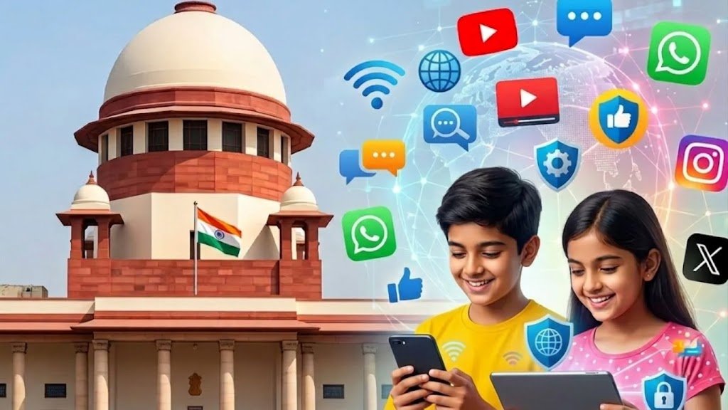 बच्चों के सोशल मीडिया अकाउंट के लिए हो ‘चाइल्ड मोड’, इंटरनेट मौलिक अधिकार: सुप्रीम कोर्ट बच्चों के सोशल मीडिया अकाउंट के लिए हो ‘चाइल्ड मोड’, इंटरनेट मौलिक अधिकार: सुप्रीम कोर्ट